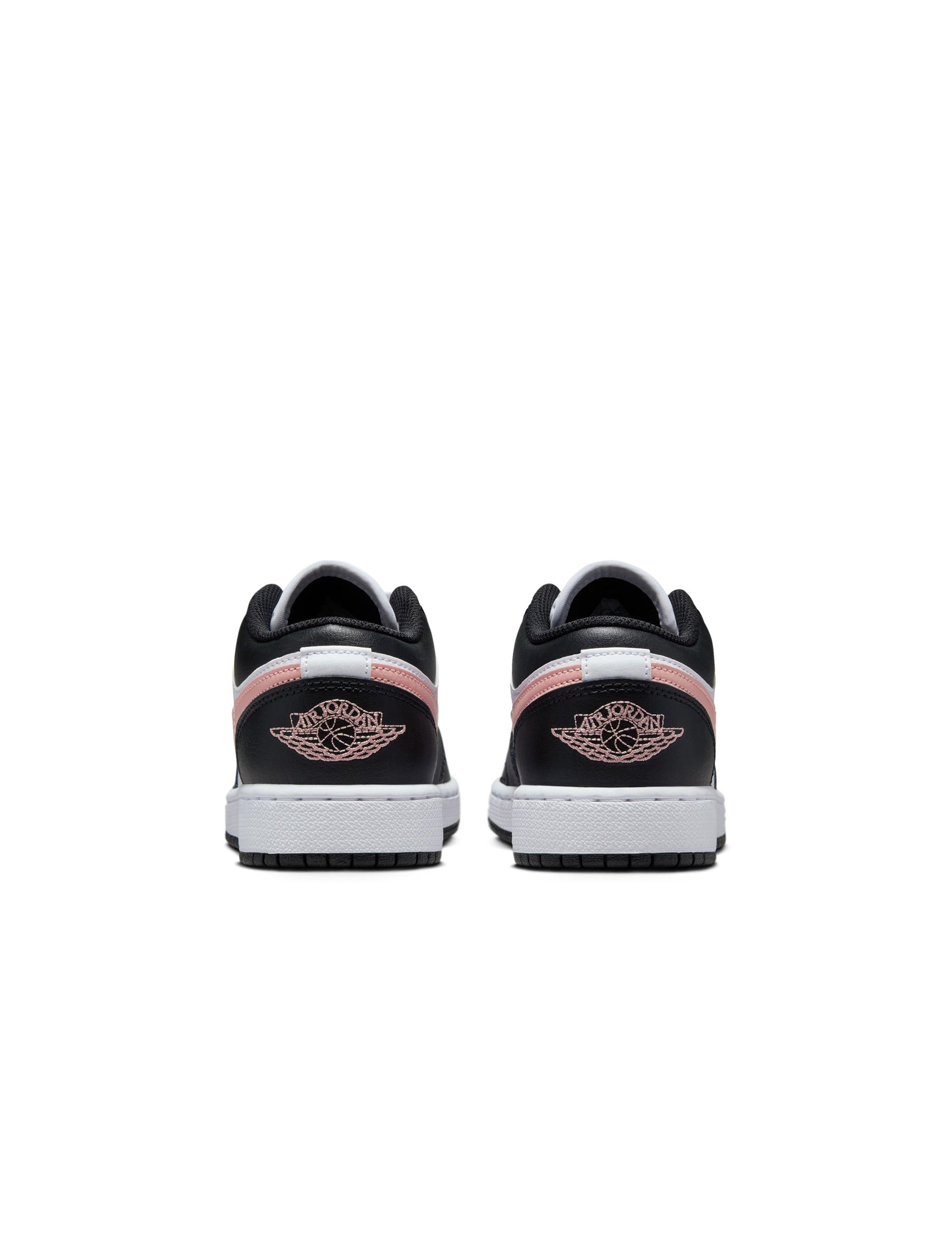 Air Jordan Big Kids 1 Low - White/Rustic Pink