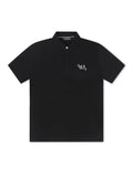 Psycho Bunny Desert Pique Polo - Black