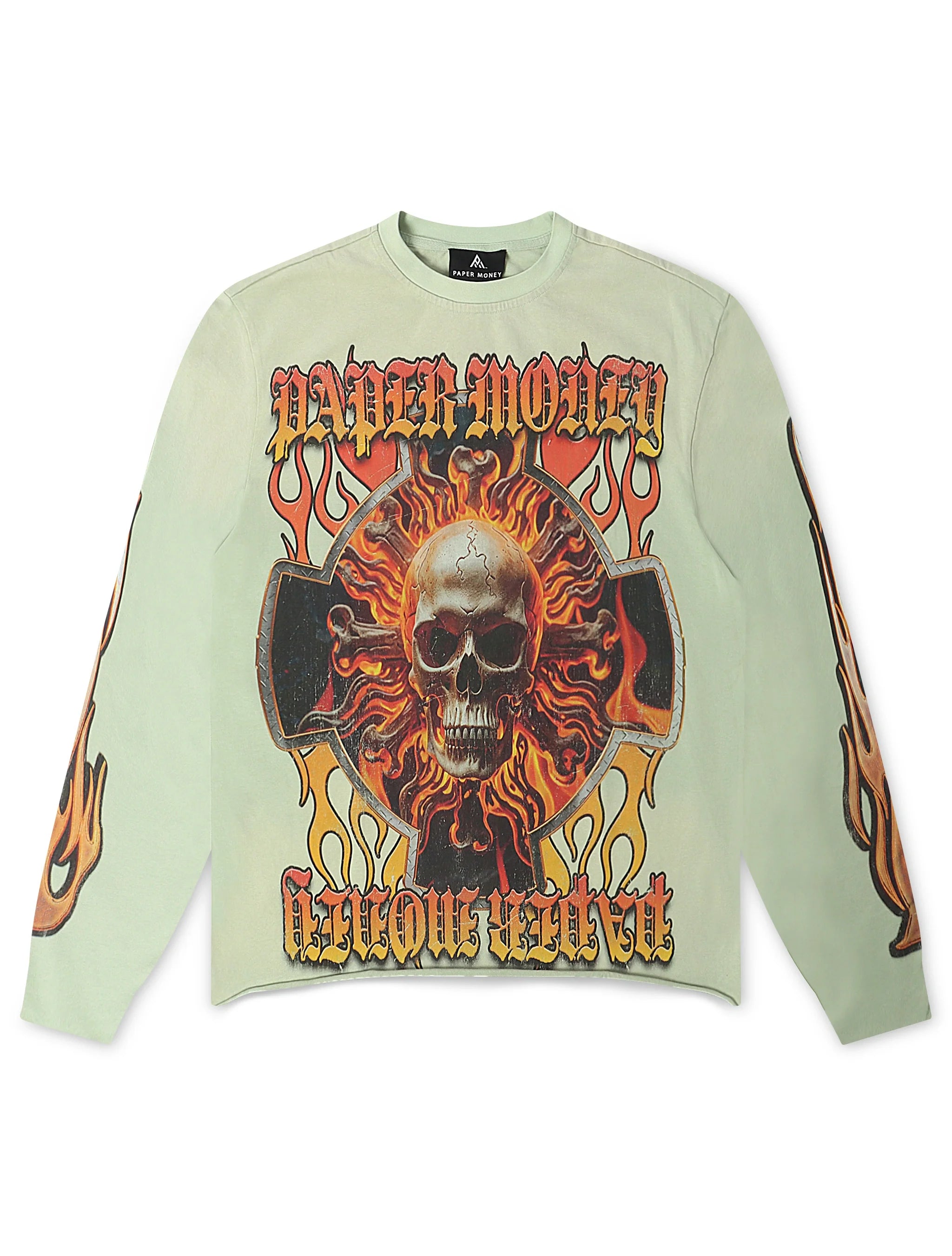 Paper Money Hellride Long Sleeve - Washed Sage