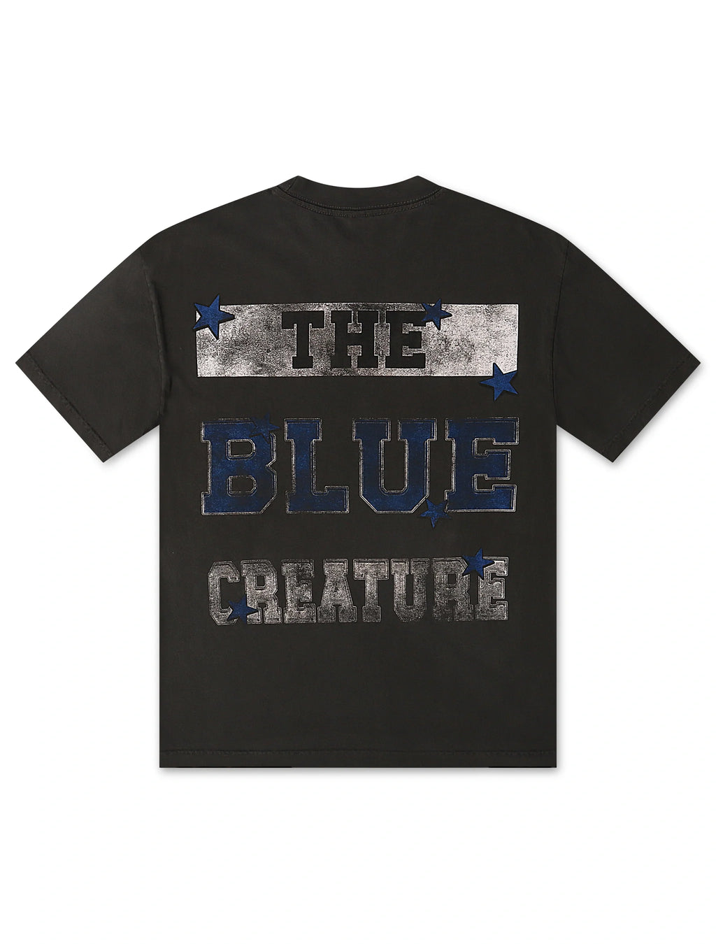 Stargazing Vulture Tee - Charcoal