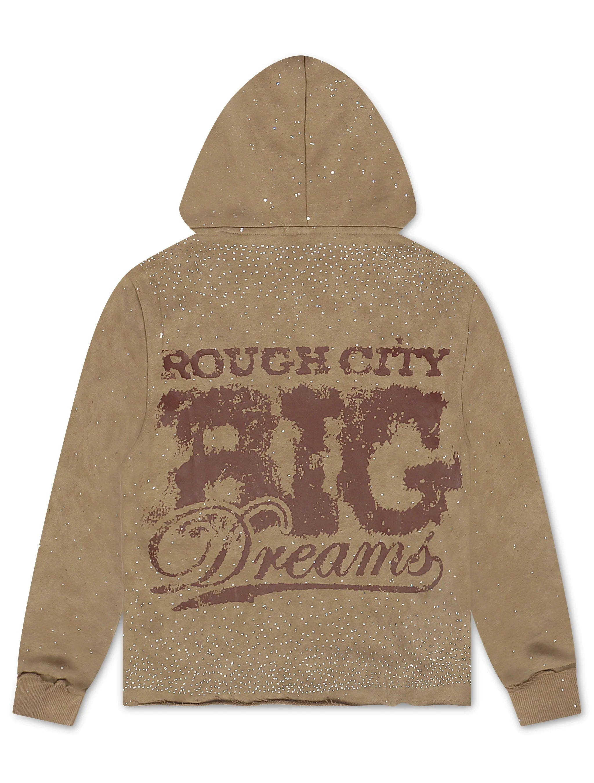 Bkys Synergy Cropped Hoodie - Khaki