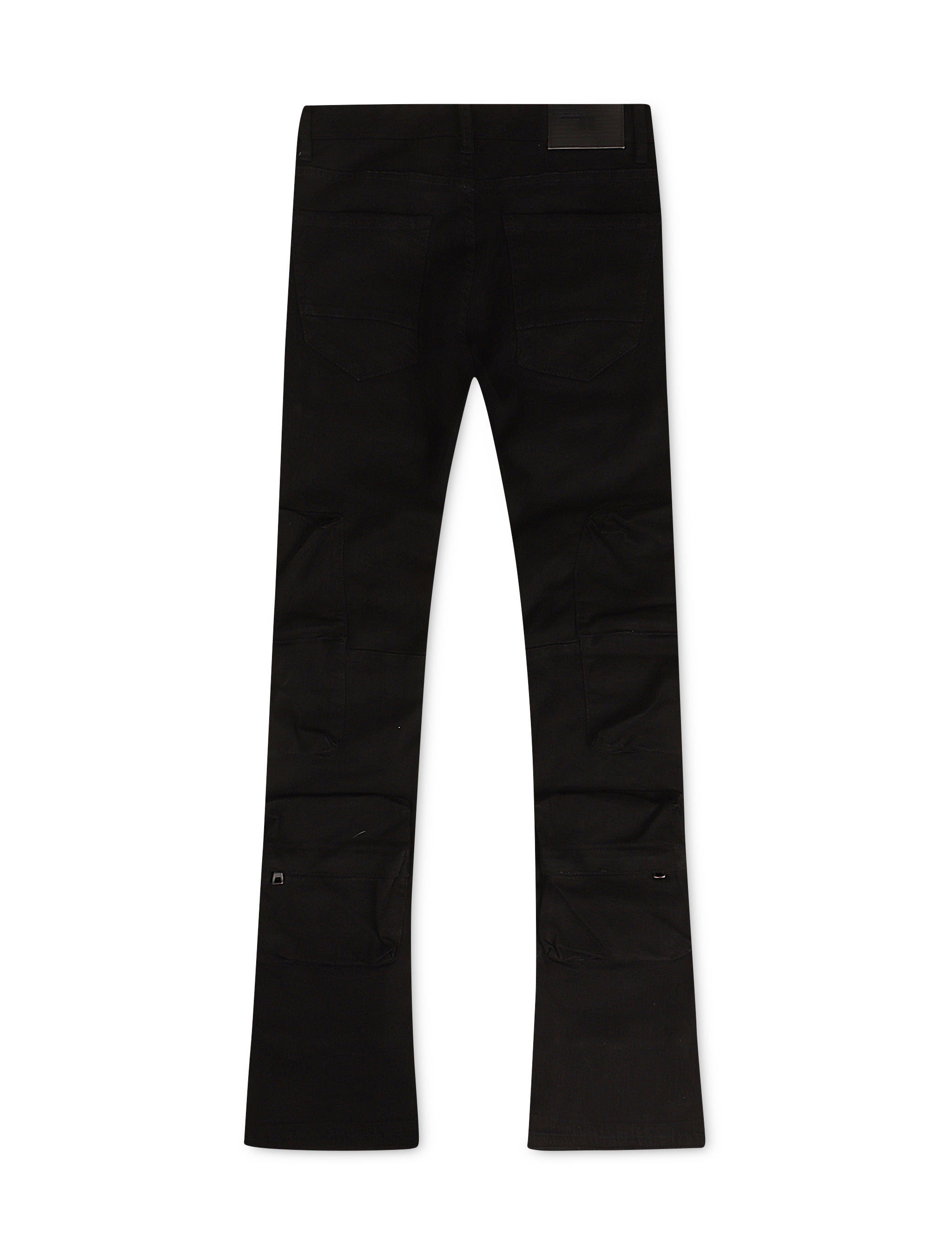 Jordan Craig Martin Stacked 3D Cargo Jeans - Jet Black