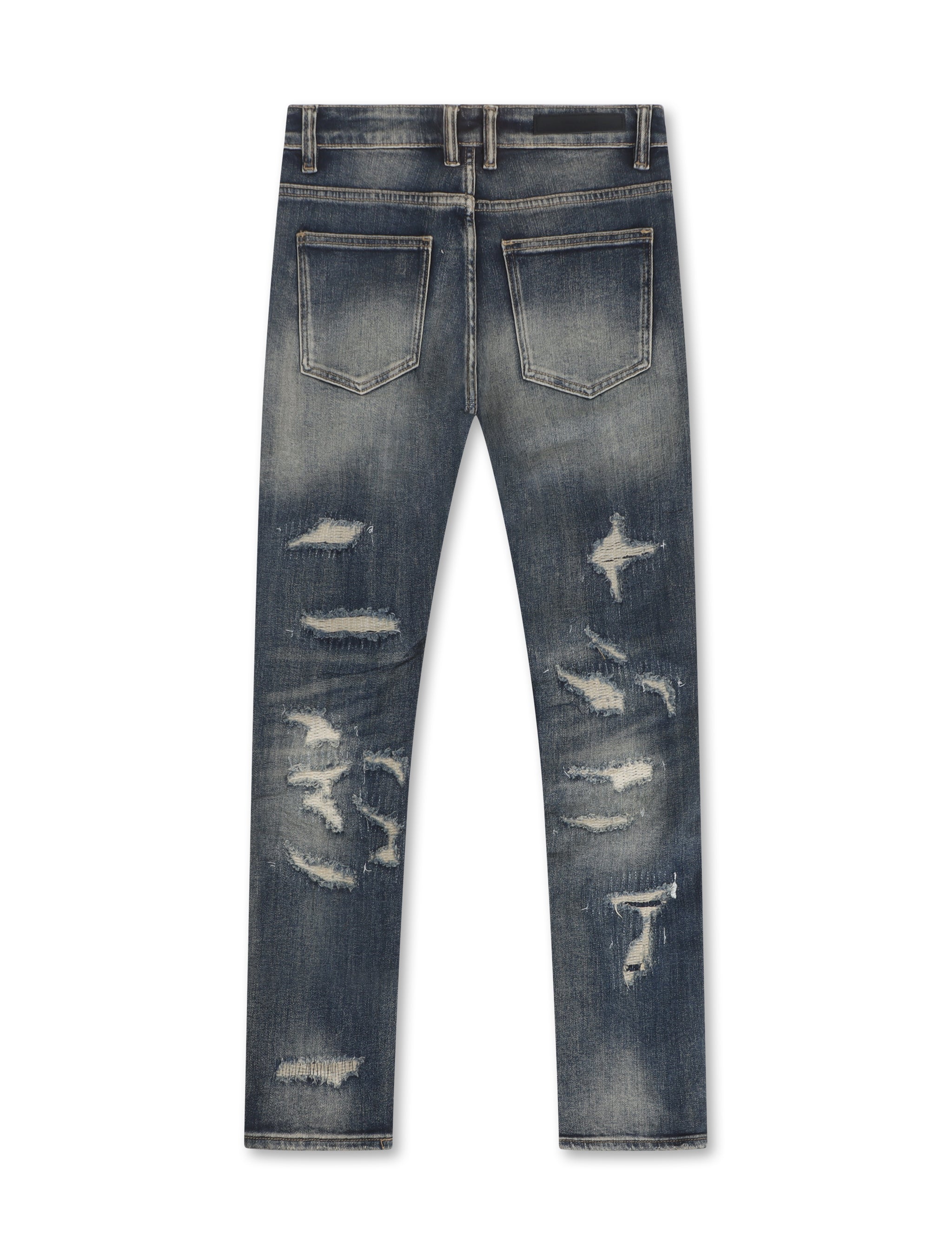 Embellish Randall Skinny Jeans - Vintage Distress