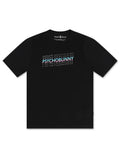 Psycho Bunny Canberra Graphic T-Shirt - Black