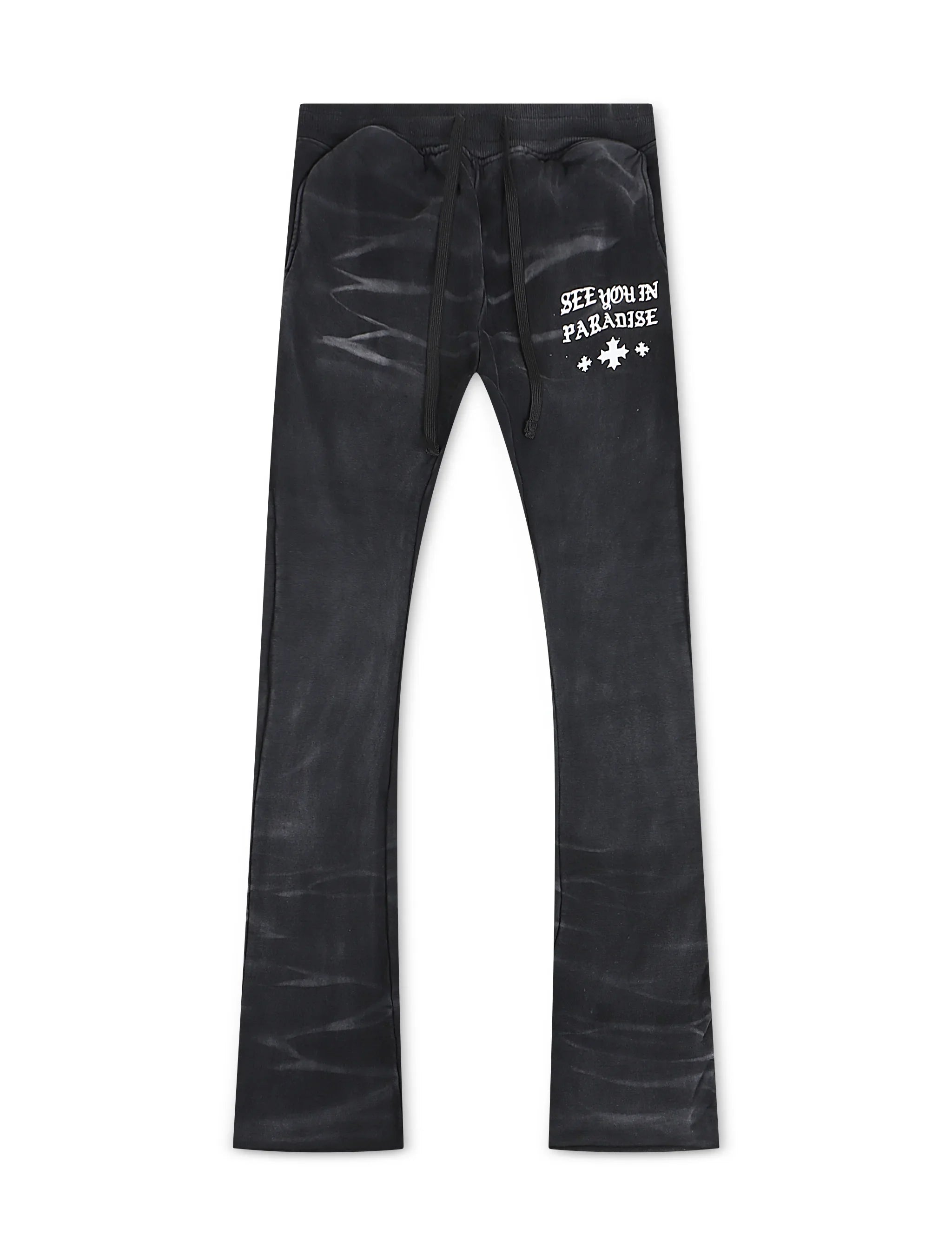 Jordan Craig Stacked Sweatpants - Vintage Black