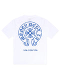 Money Dept. Vintage Old English Tee - White/Blue