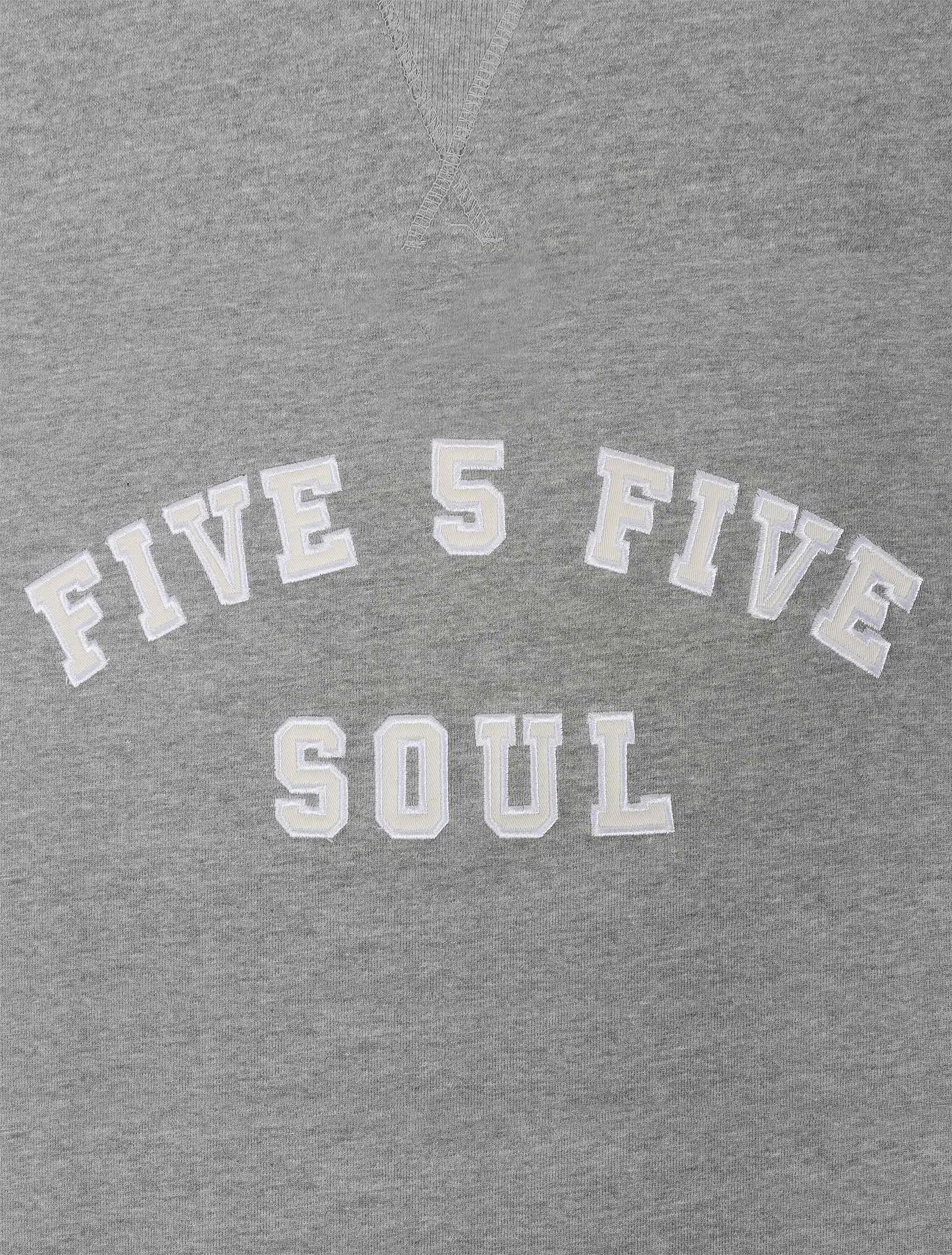 Triple 5 Mens Essex Crewneck - Heather Grey