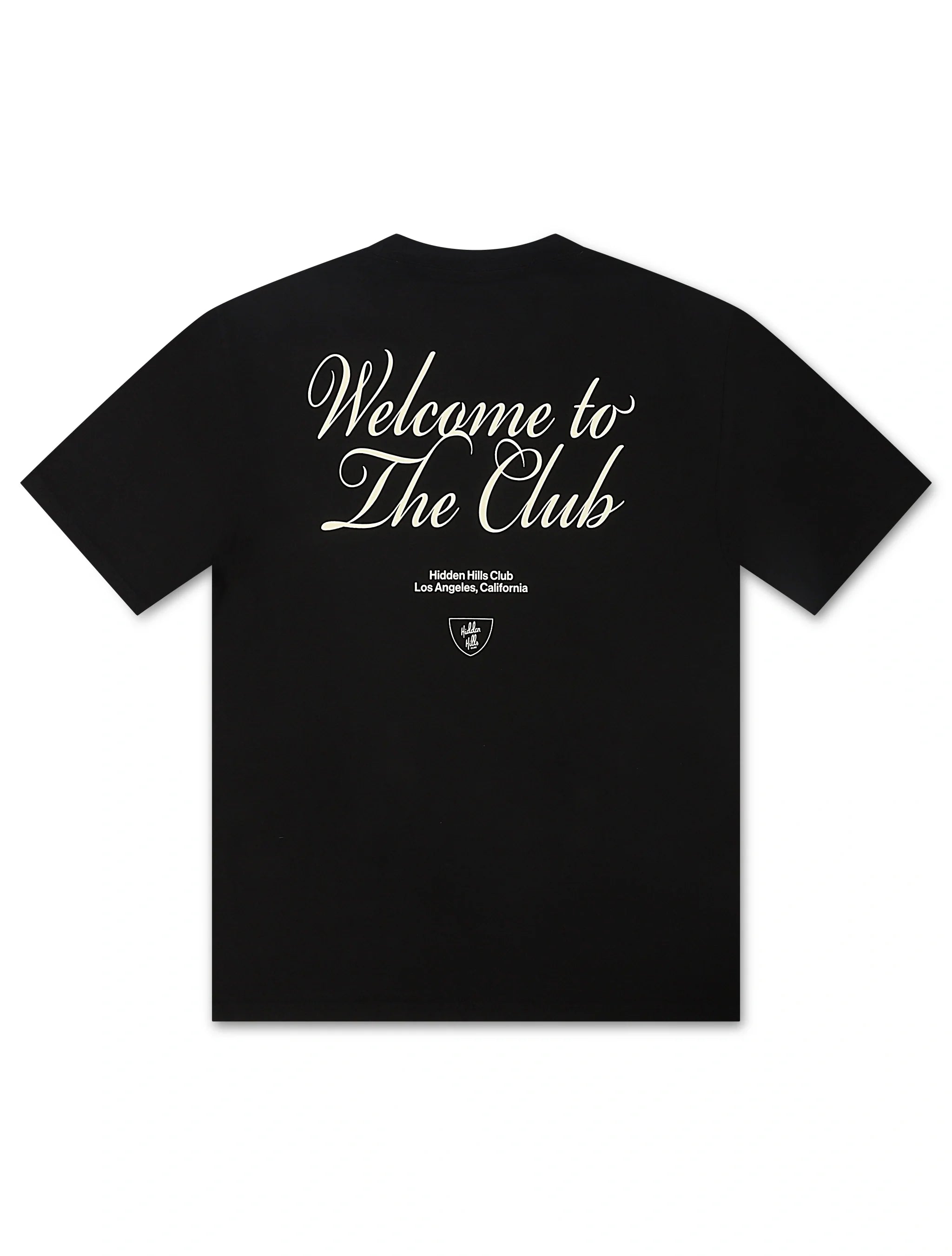 Hidden Hills Welcome to the Club Tee - Black