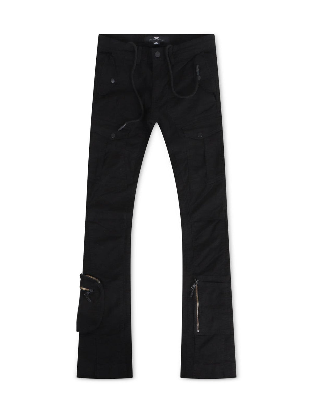 Jordan Craig Stacked Aviation Cargo Pants - Black