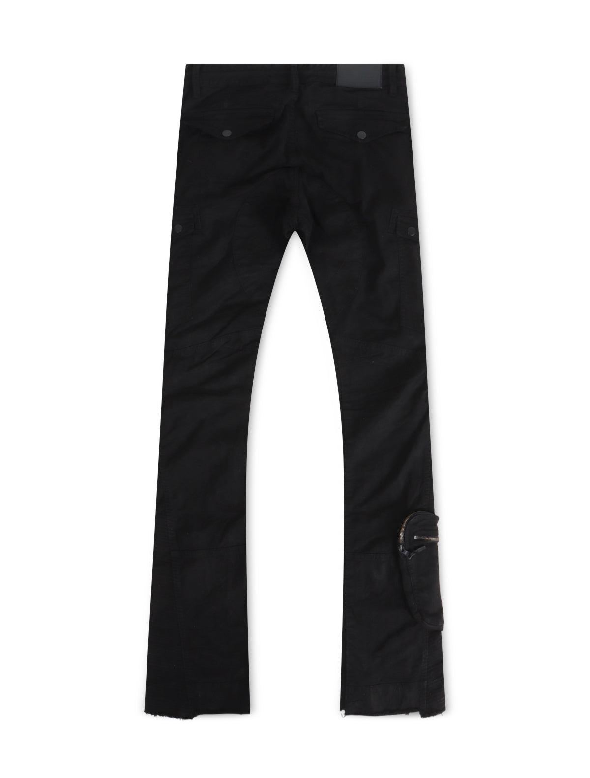 Jordan Craig Stacked Aviation Cargo Pants - Black