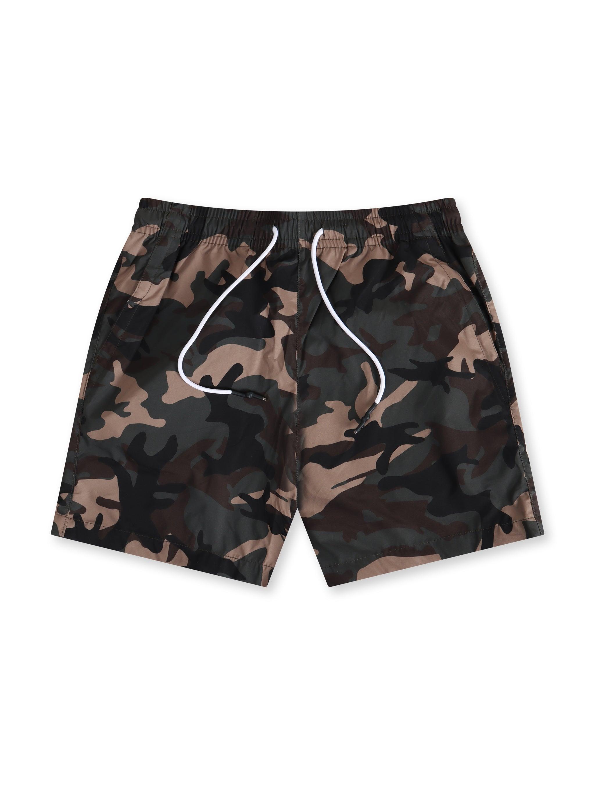 Jordan Craig Graphic Print Shorts - Woodland