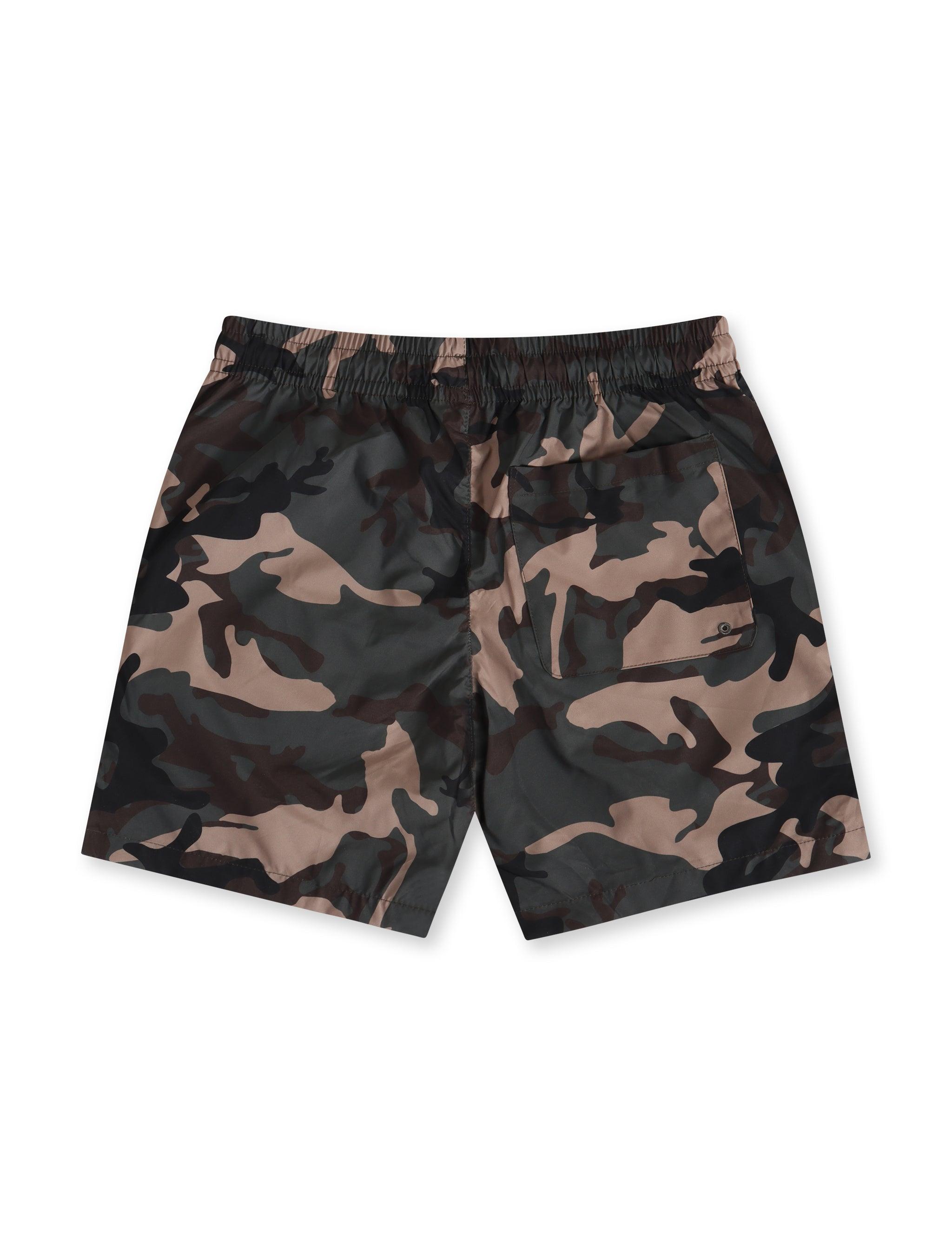 Jordan Craig Graphic Print Shorts - Woodland