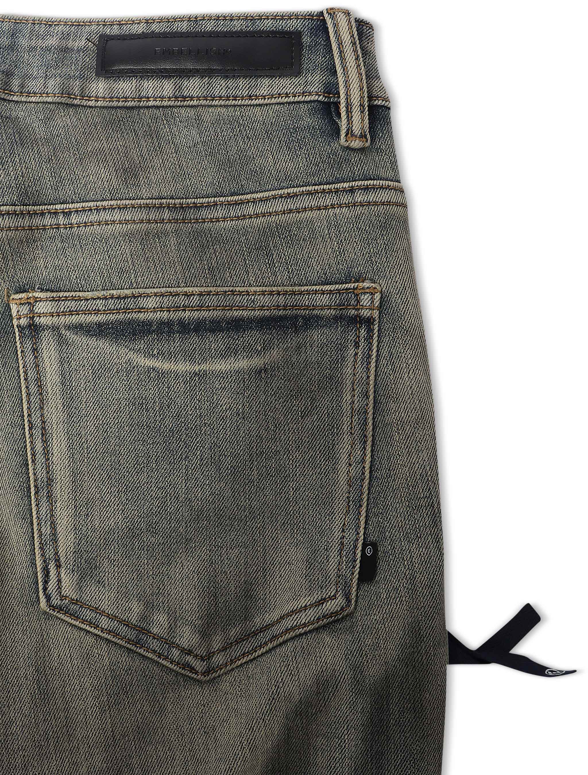 Embellish David Skinny Jeans - Burnt Sand