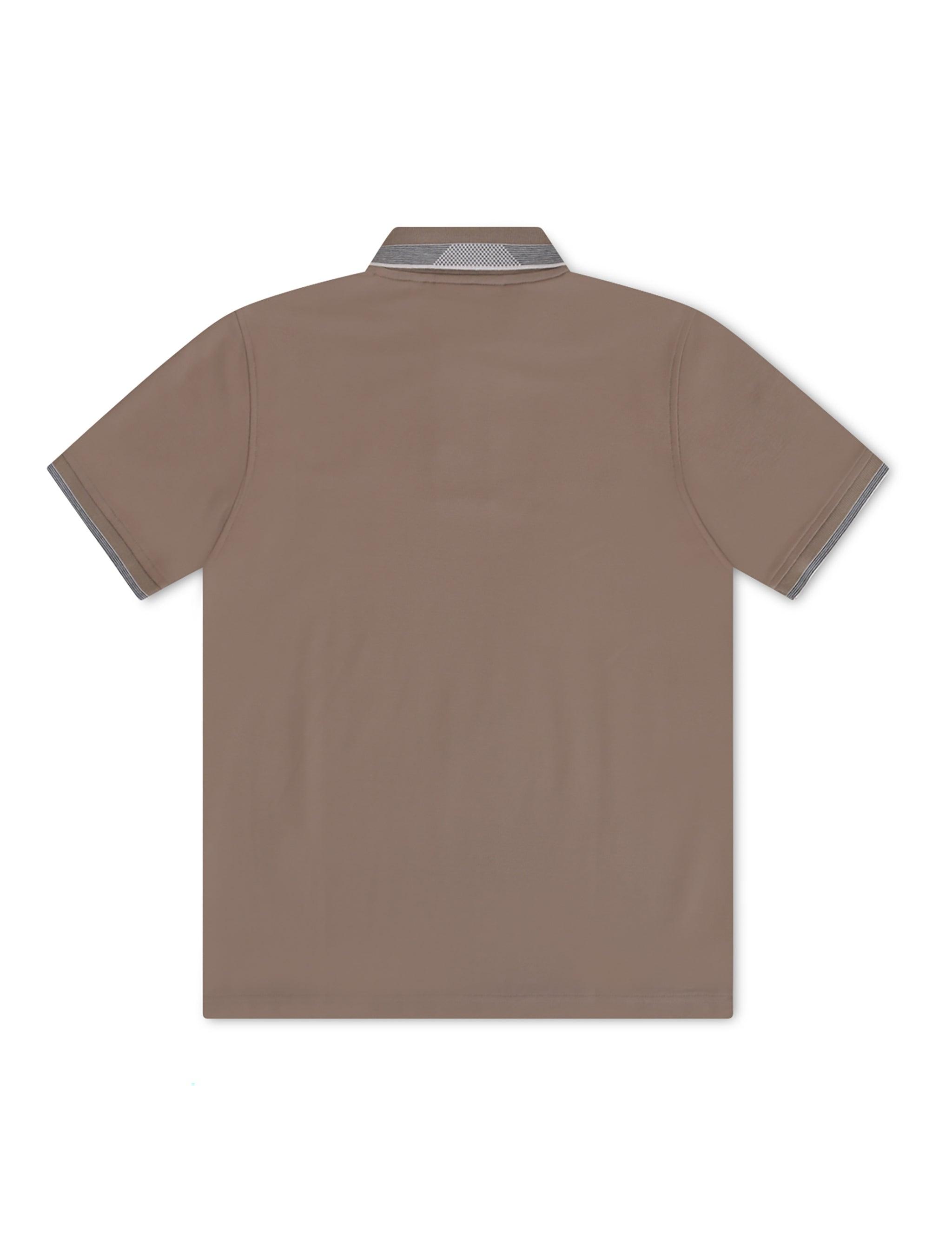 Psycho Bunny Queensbury Pique Polo - Antique Taupe