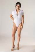 Foreplay Women’s Golf Polo Bodysuit - Short-Sleeve