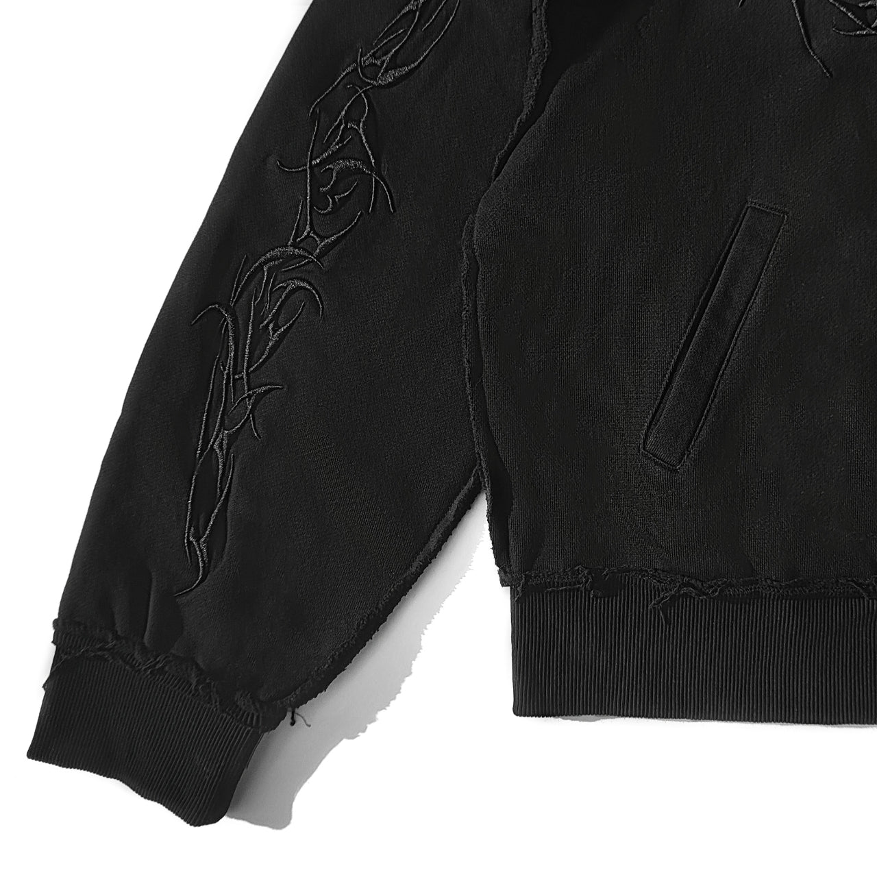 "DRKSAINT" ZIP UP