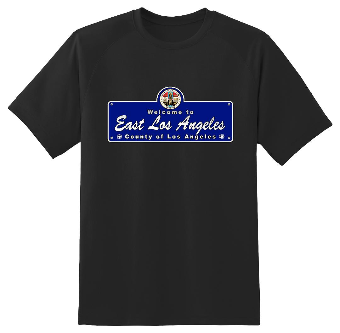East Los Angeles Blue Street Sign - ProClub Tee