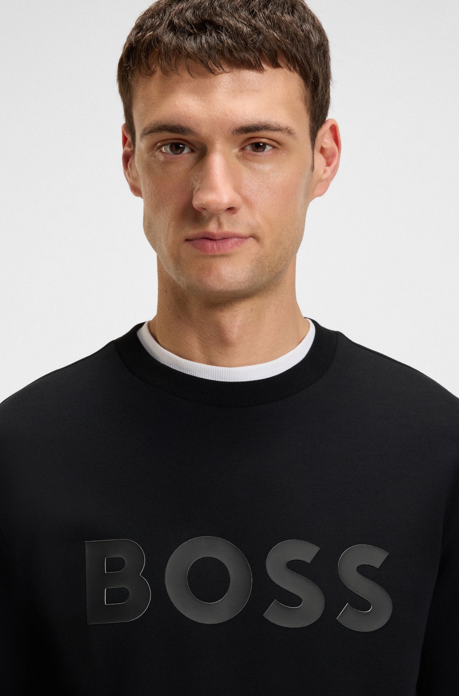 Boss Green Salbo Crewneck - Black
