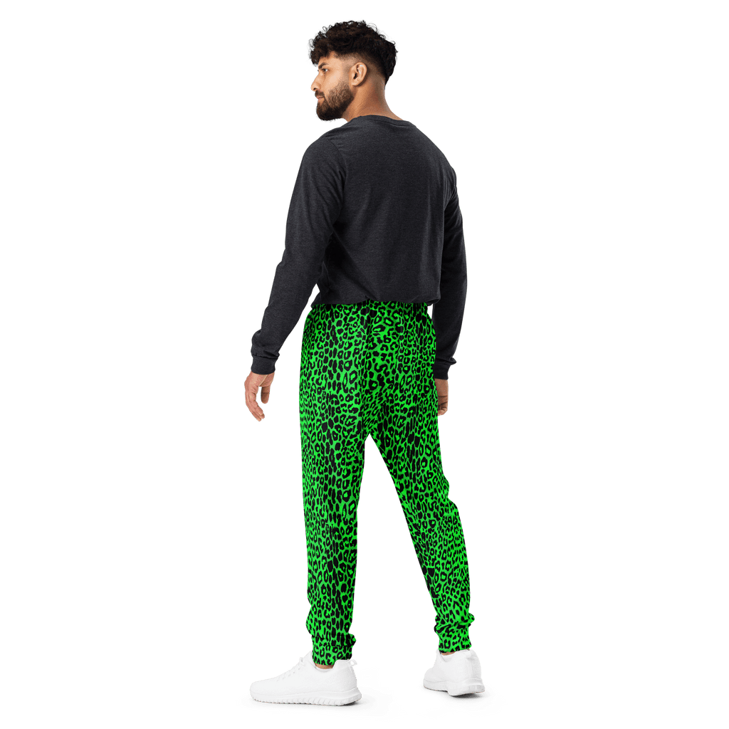 Lime Leopard Unisex Joggers