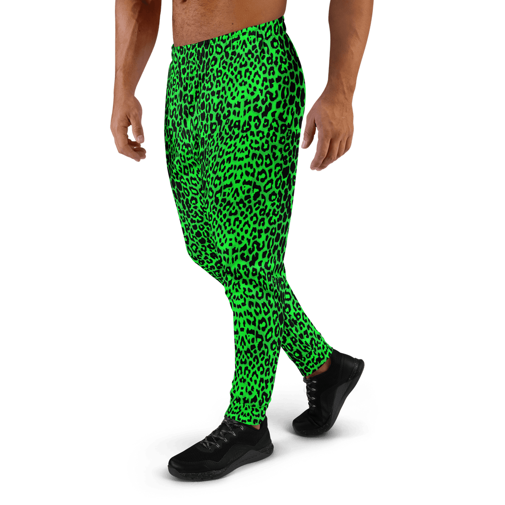 Lime Leopard Unisex Joggers