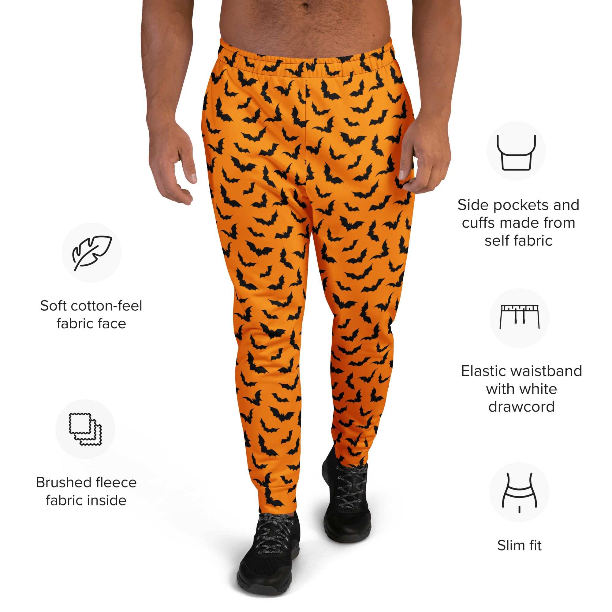 Orange Eclipse Unisex Joggers